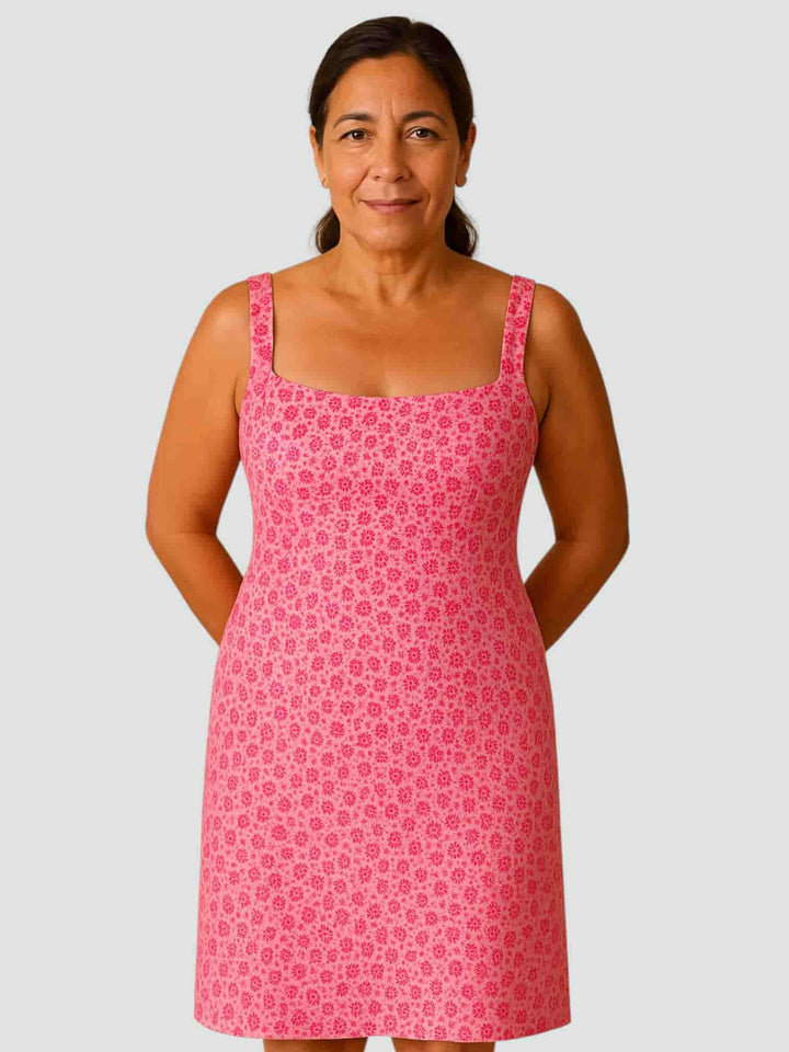 ISABEL | VESTIDO MIDI ESTAMPADO FLORAL