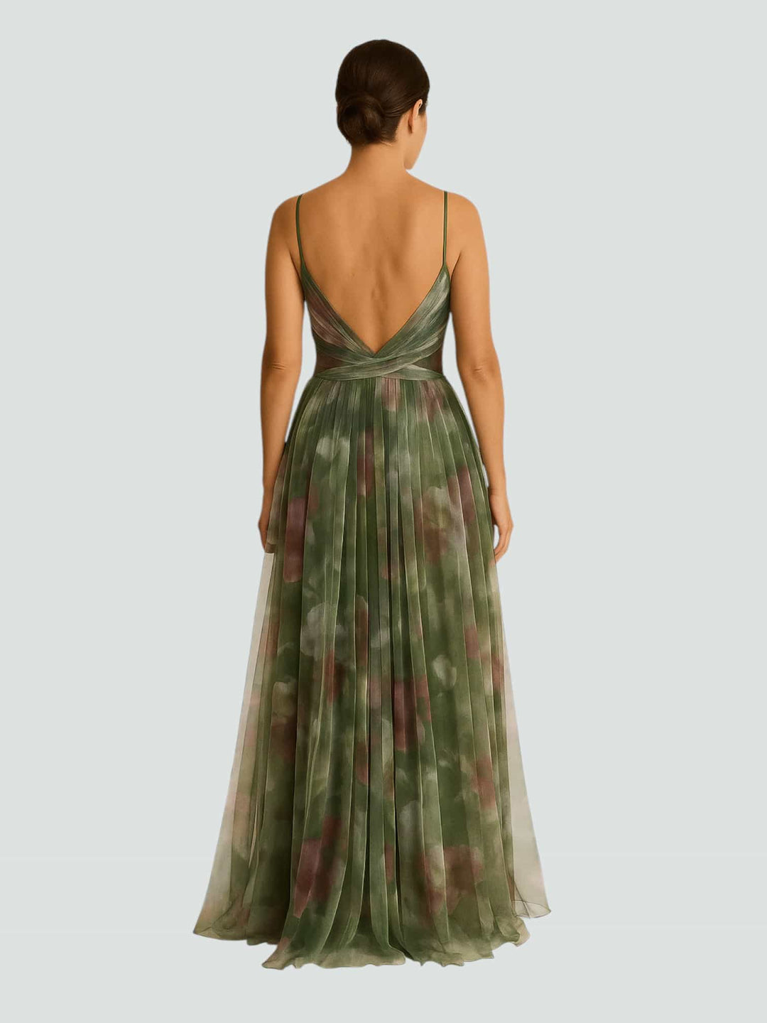 ISABEL | VESTIDO MAXI CON ESCOTE CRUZADO