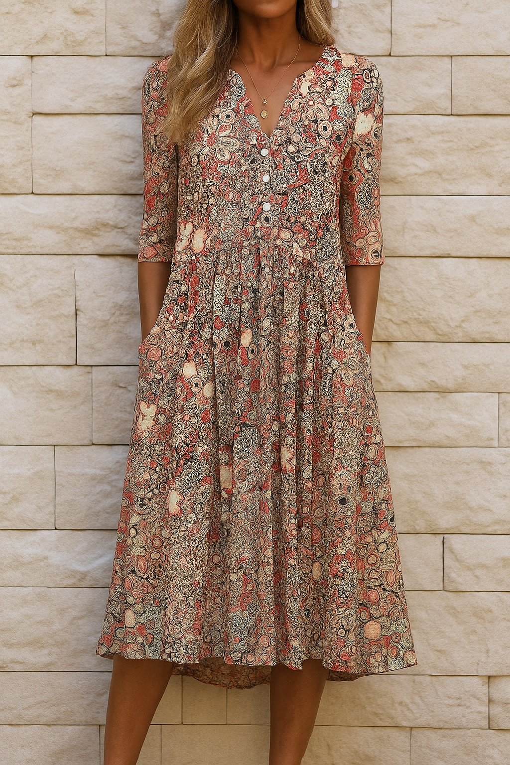 Lucille - Elegant Casual Dress