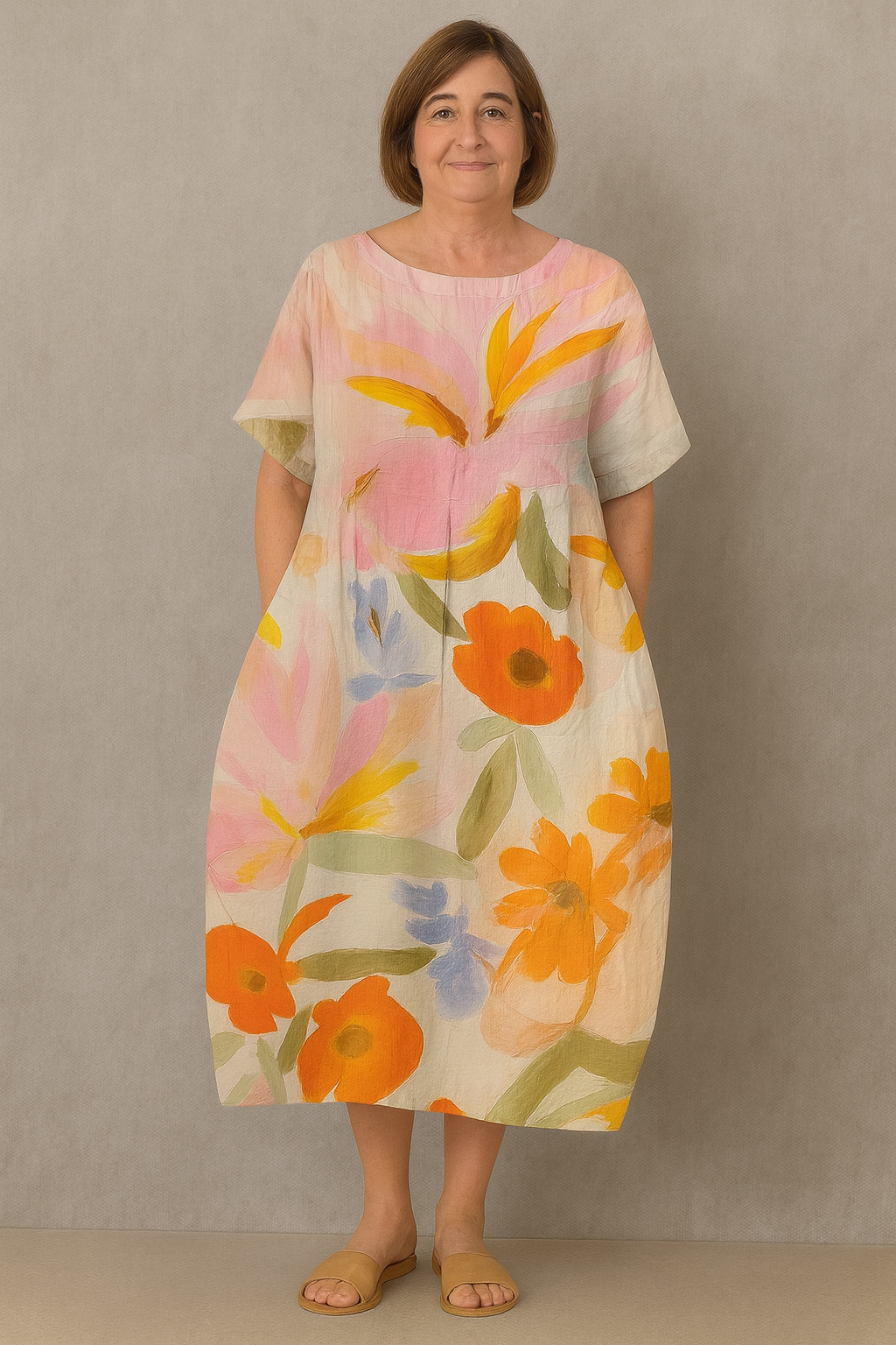 MARIA | VESTIDO FLUIDO CON ENCANTO SUTIL