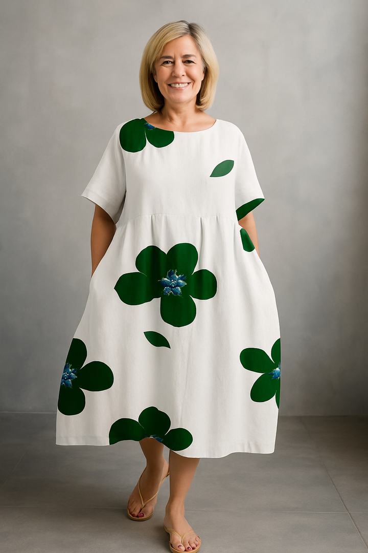 MARIA | VESTIDO FLUIDO CON ENCANTO SUTIL