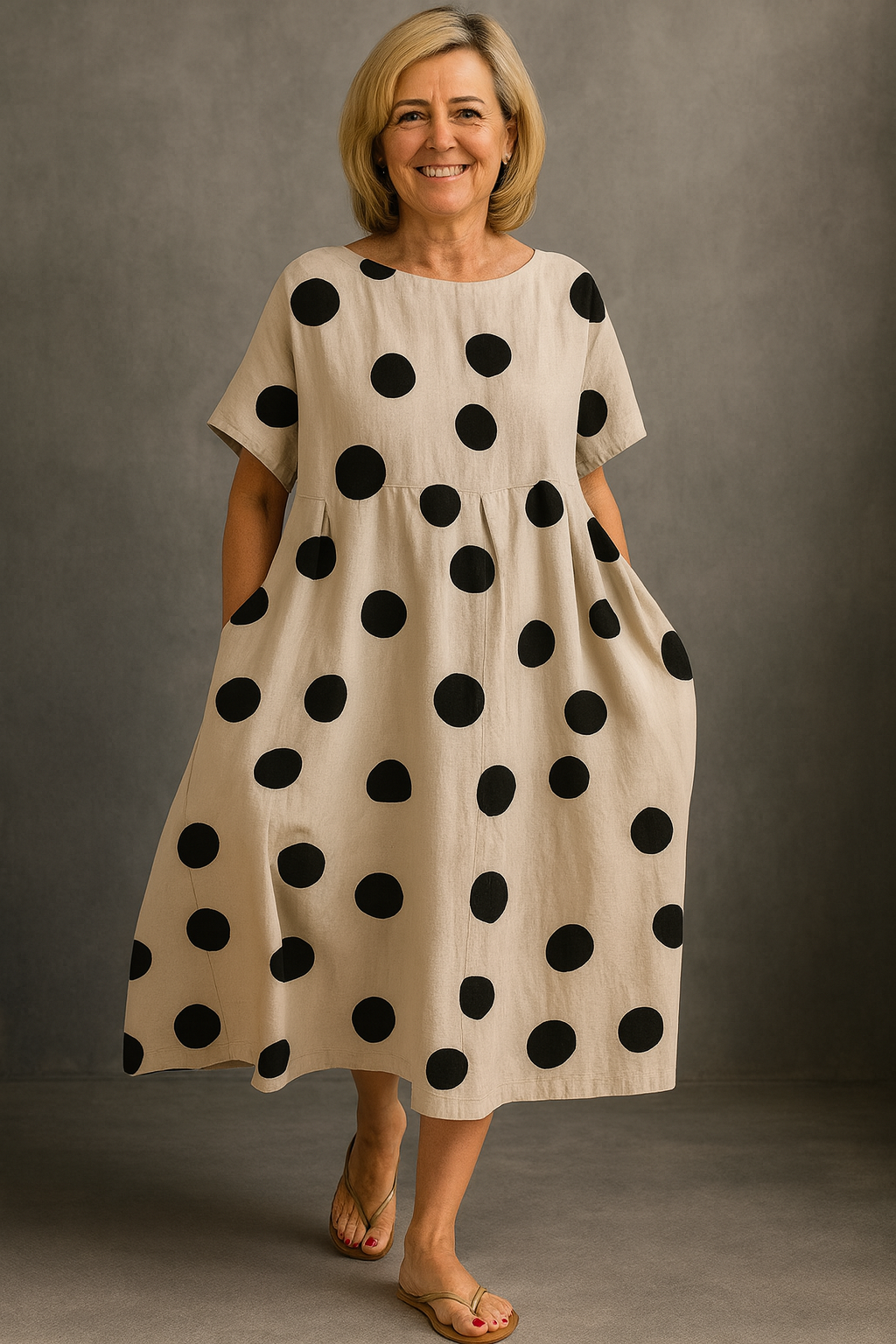 MARIA | VESTIDO FLUIDO CON ENCANTO SUTIL