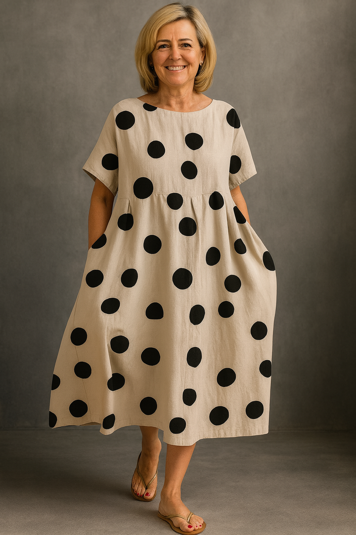 MARIA | VESTIDO FLUIDO CON ENCANTO SUTIL