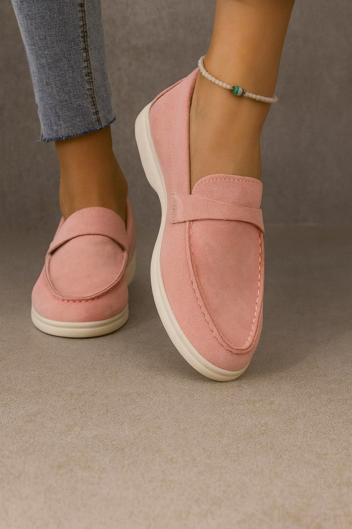 ANEMONA | MOCASINES DE ANTE HECHOS A MANO CON ELEGANCIA NATURAL