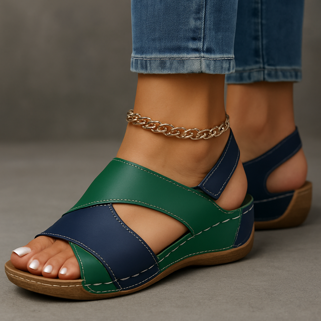HILDEGARD | SANDALIAS ORTOPÉDICAS CON PLANTILLA ULTRASUAVE