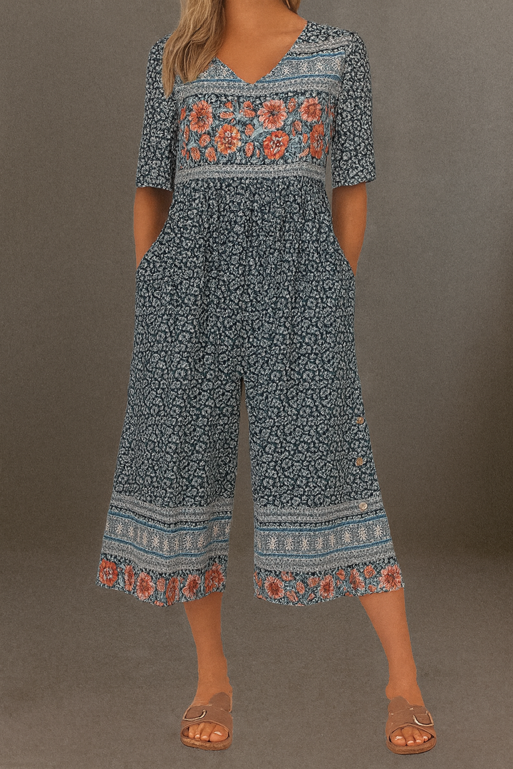 NERINA | MONO FLUIDO CON ESTAMPADO BOHO