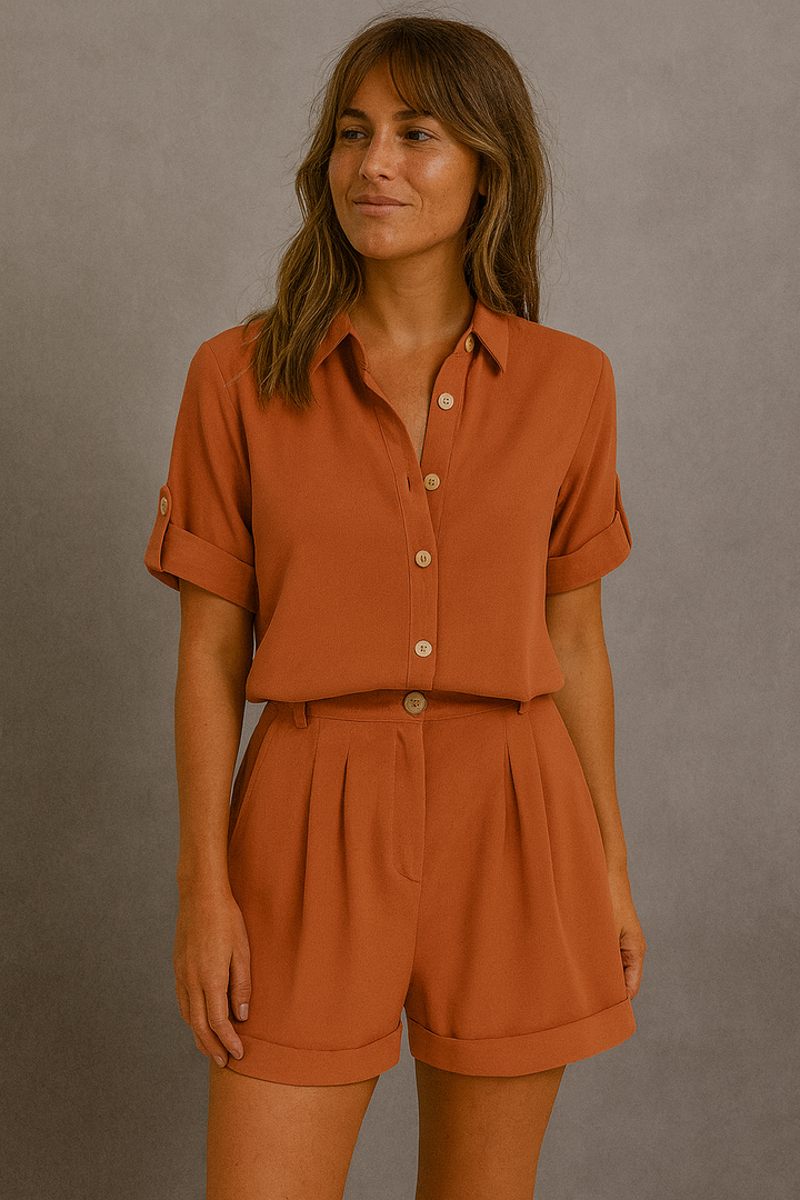 ISABEL | CONJUNTO LIGERO CON BOTONES