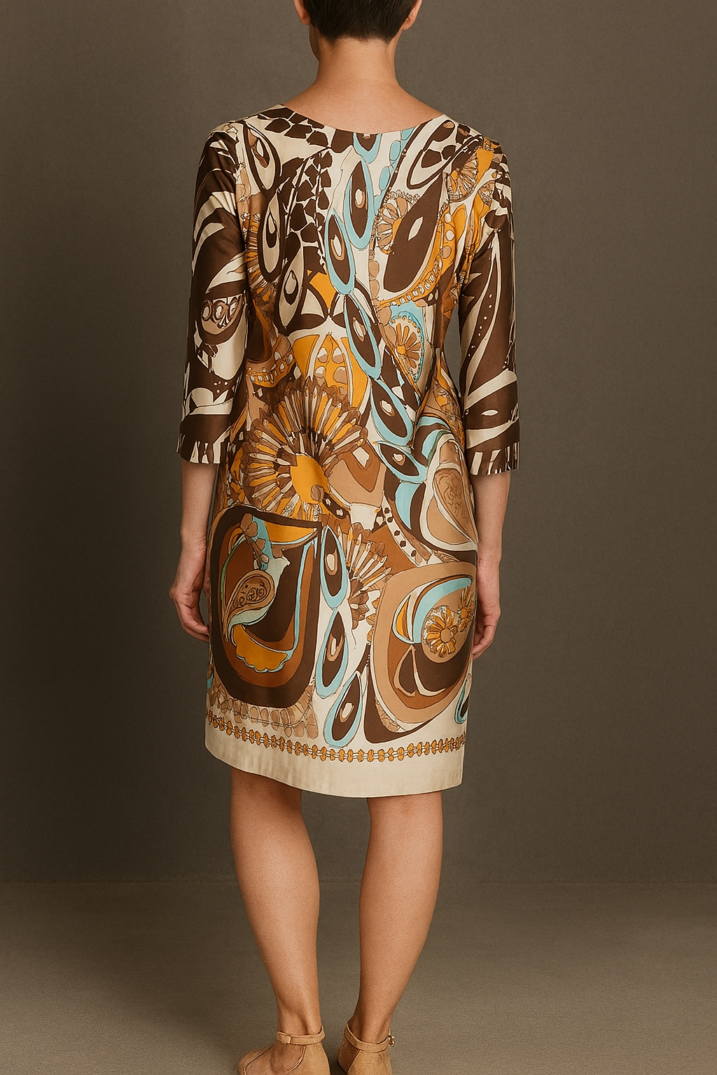 SABELA | VESTIDO MIDI CON ELEGANCIA NATURAL Y COMODIDAD