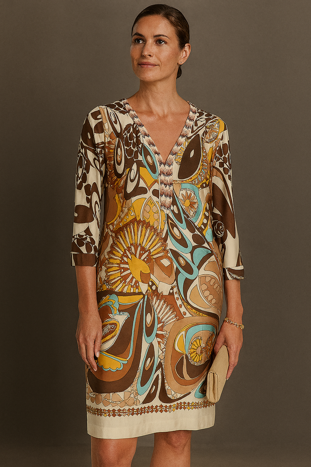 SABELA | VESTIDO MIDI CON ELEGANCIA NATURAL Y COMODIDAD