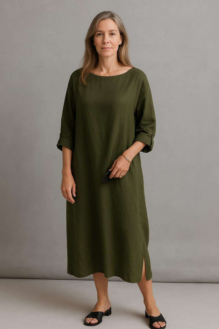MAVI | CONJUNTO ELEGANTE DE DOS PIEZAS CON CORTE FLUIDO