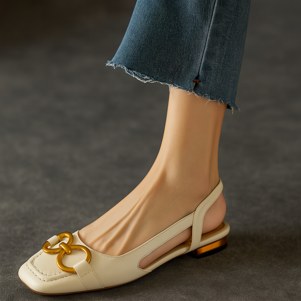 ADELUN | SANDALIAS ORTOPÉDICAS ELEGANTES CON TACÓN BLOQUE