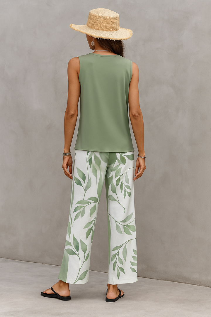 ROSALIND | CONJUNTO LIGERO DE DOS PIEZAS CON ESTILO NATURAL