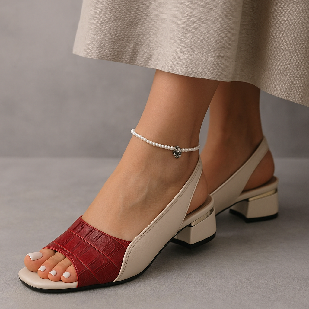 FABIOLA | SANDALIAS DE TACÓN CÓMODAS Y COLORIDAS