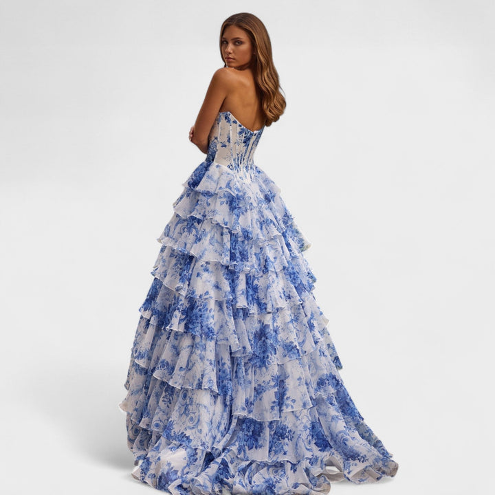 Isadora – Vestido de ensueño rosa que realza tu feminidad