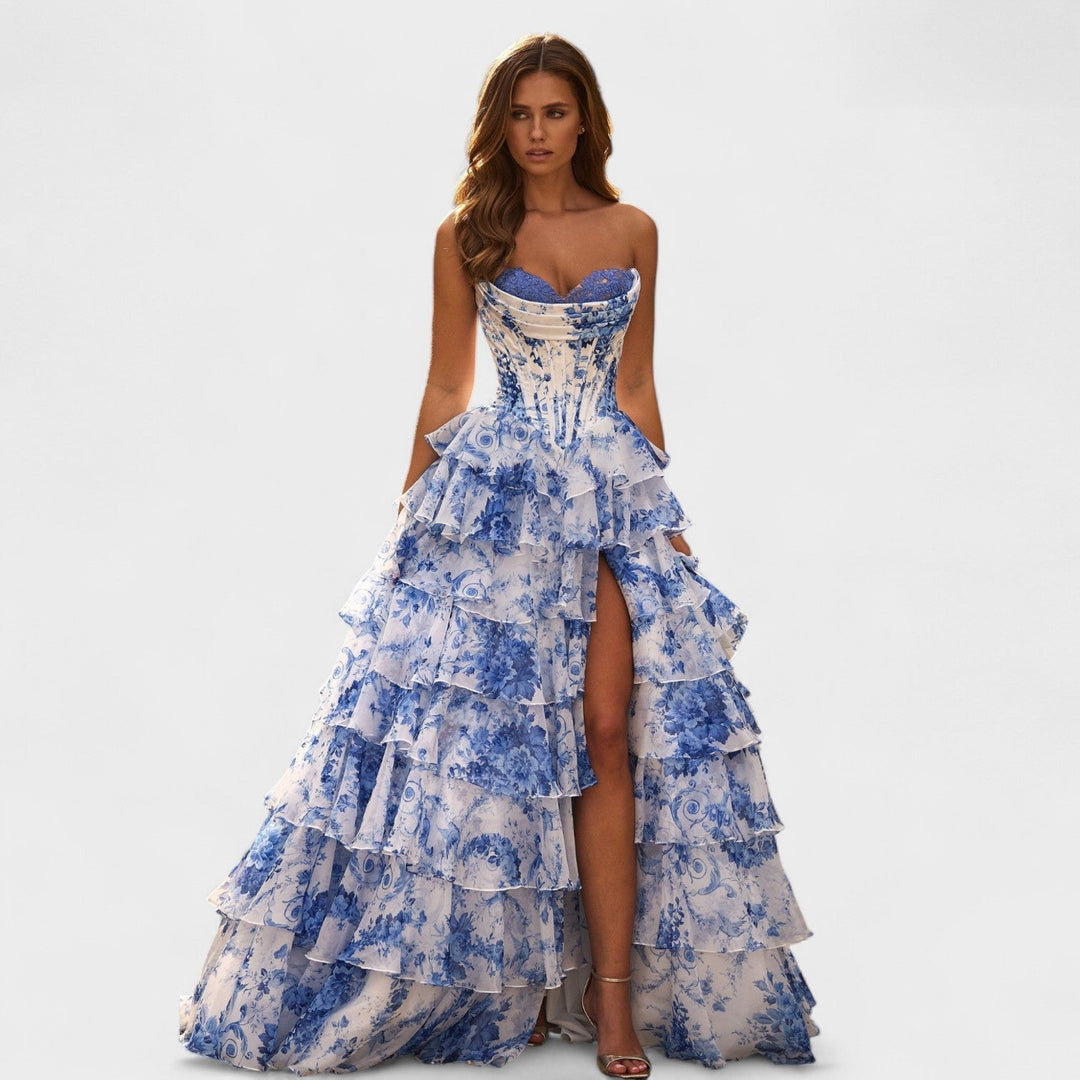 Isadora – Vestido de ensueño rosa que realza tu feminidad