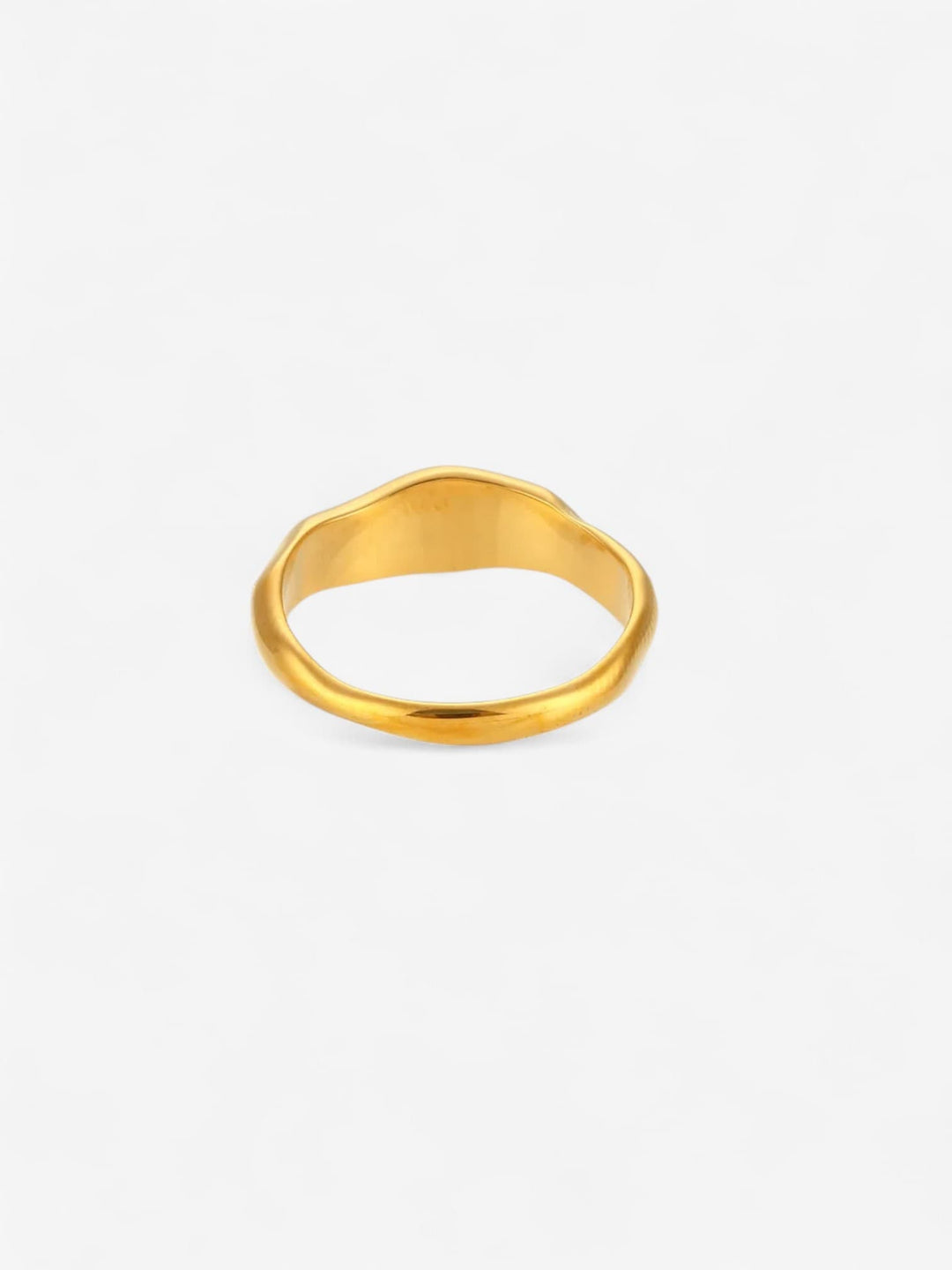 SOLEIL GLOW | ANILLO CON FORMA ORGÁNICA Y DETALLES DE CRISTALES