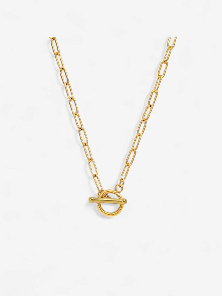 ORION | COLLAR DE ESLABONES CON CIERRE TIPO TOGGLE