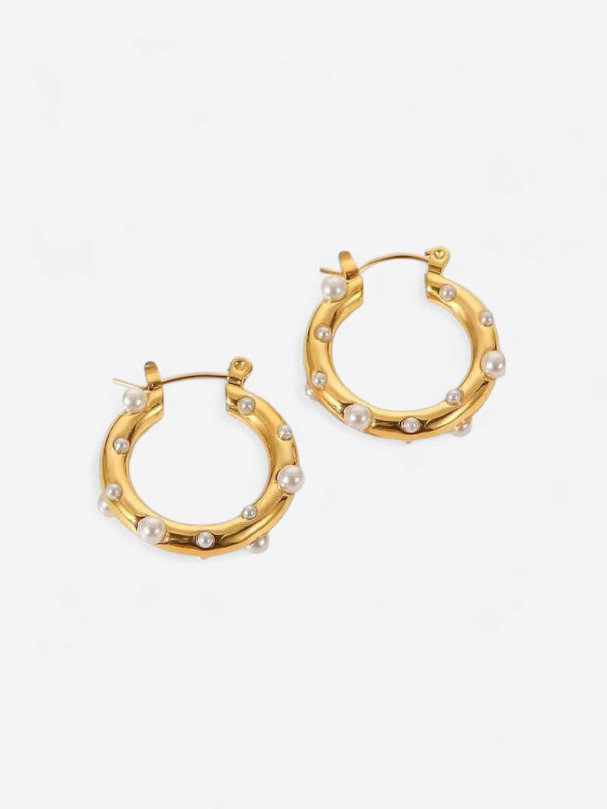 Embellished Hoop Earrings