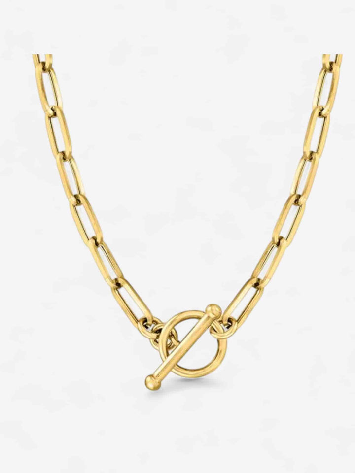 ORION | COLLAR DE ESLABONES CON CIERRE TIPO TOGGLE