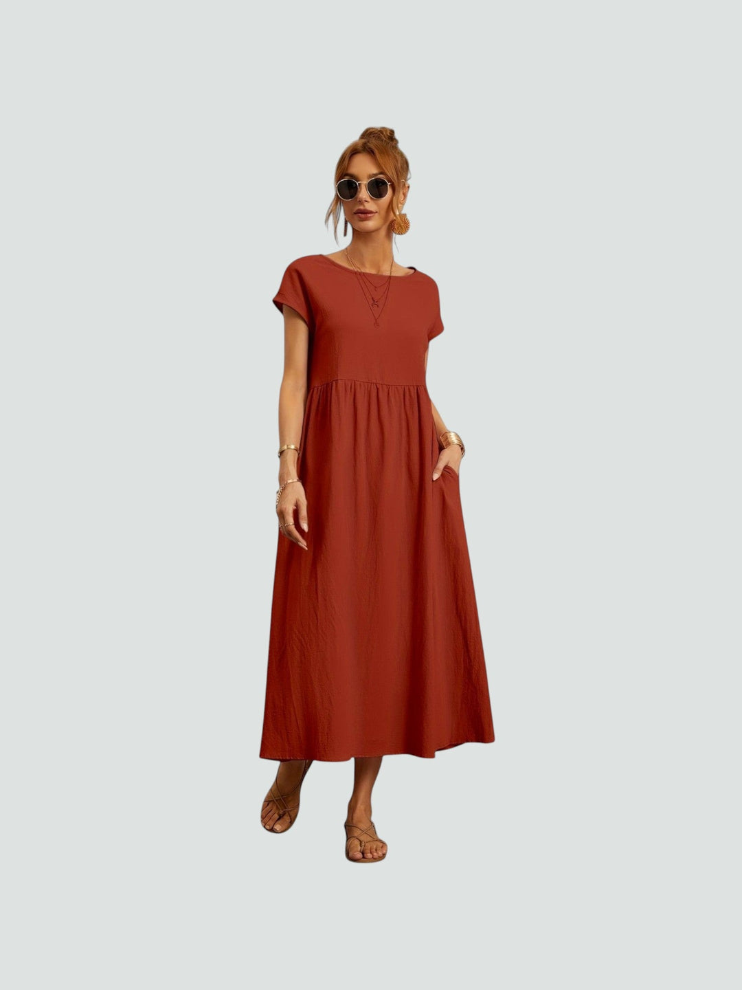 SOPHIA| VESTIDO DE PRIMAVERA CON ELEGANCIA SUAVE