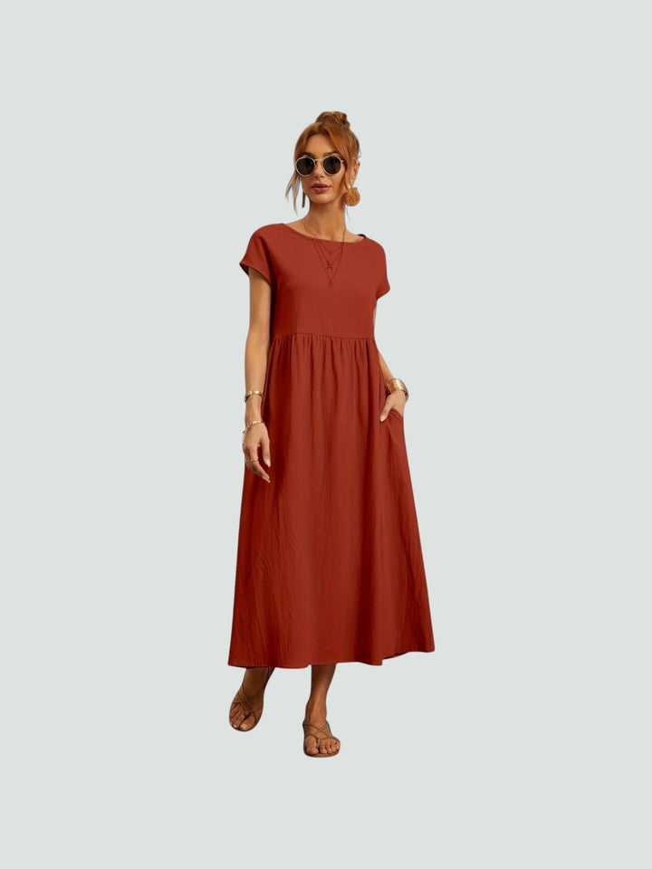 SOPHIA| VESTIDO DE PRIMAVERA CON ELEGANCIA SUAVE