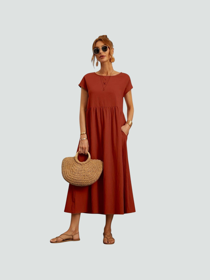 SOPHIA| VESTIDO DE PRIMAVERA CON ELEGANCIA SUAVE
