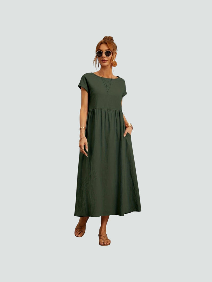 SOPHIA| VESTIDO DE PRIMAVERA CON ELEGANCIA SUAVE