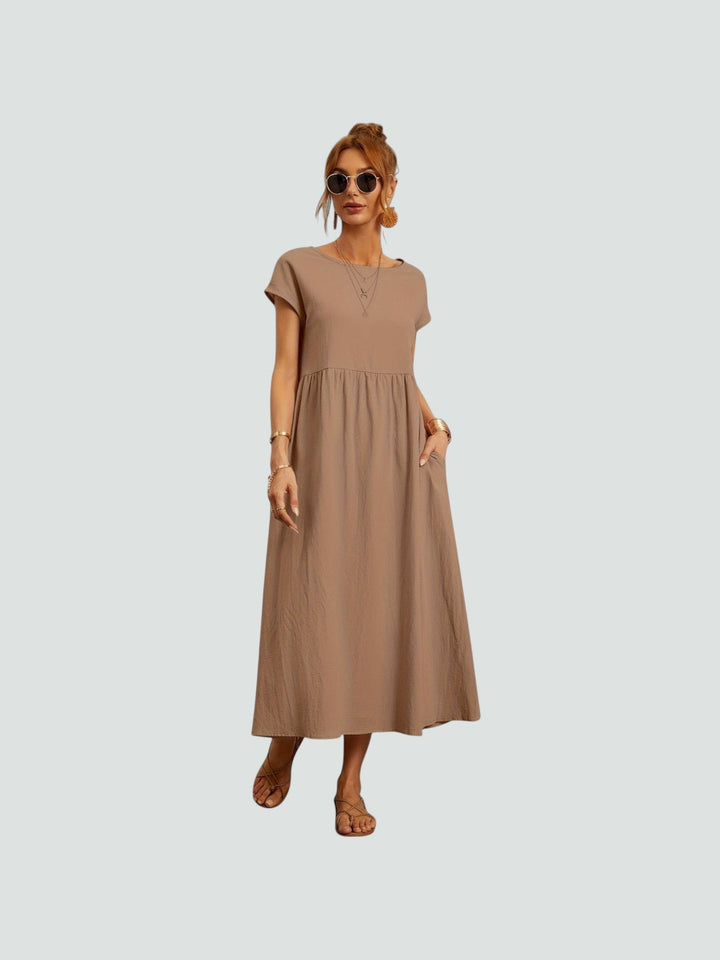 SOPHIA| VESTIDO DE PRIMAVERA CON ELEGANCIA SUAVE