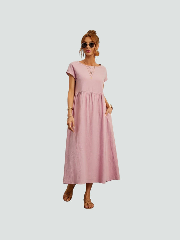 SOPHIA| VESTIDO DE PRIMAVERA CON ELEGANCIA SUAVE