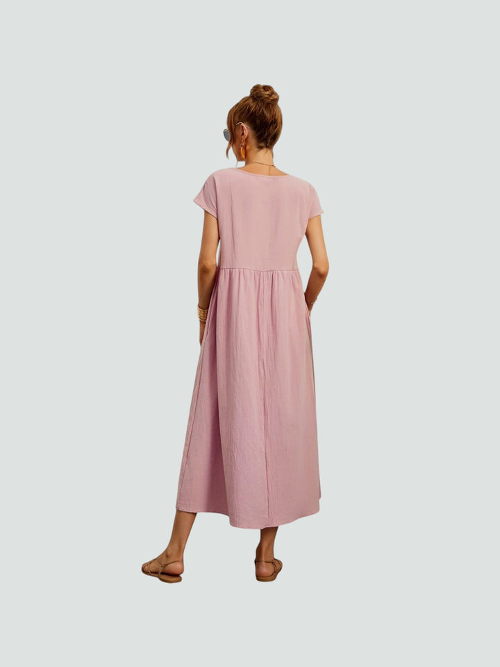 SOPHIA| VESTIDO DE PRIMAVERA CON ELEGANCIA SUAVE