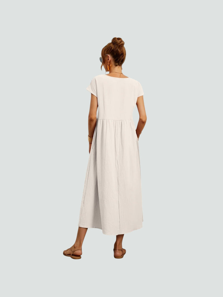SOPHIA| VESTIDO DE PRIMAVERA CON ELEGANCIA SUAVE