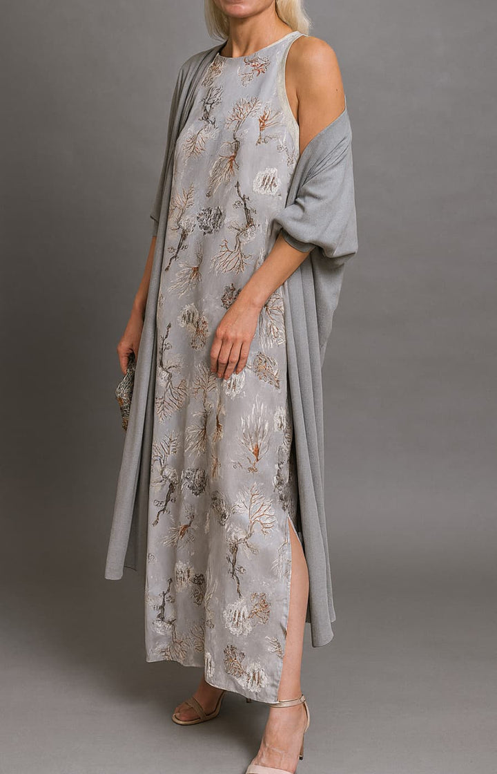 CARMEN | VESTIDO DE NOCHE CON STOLA ELEGANTE