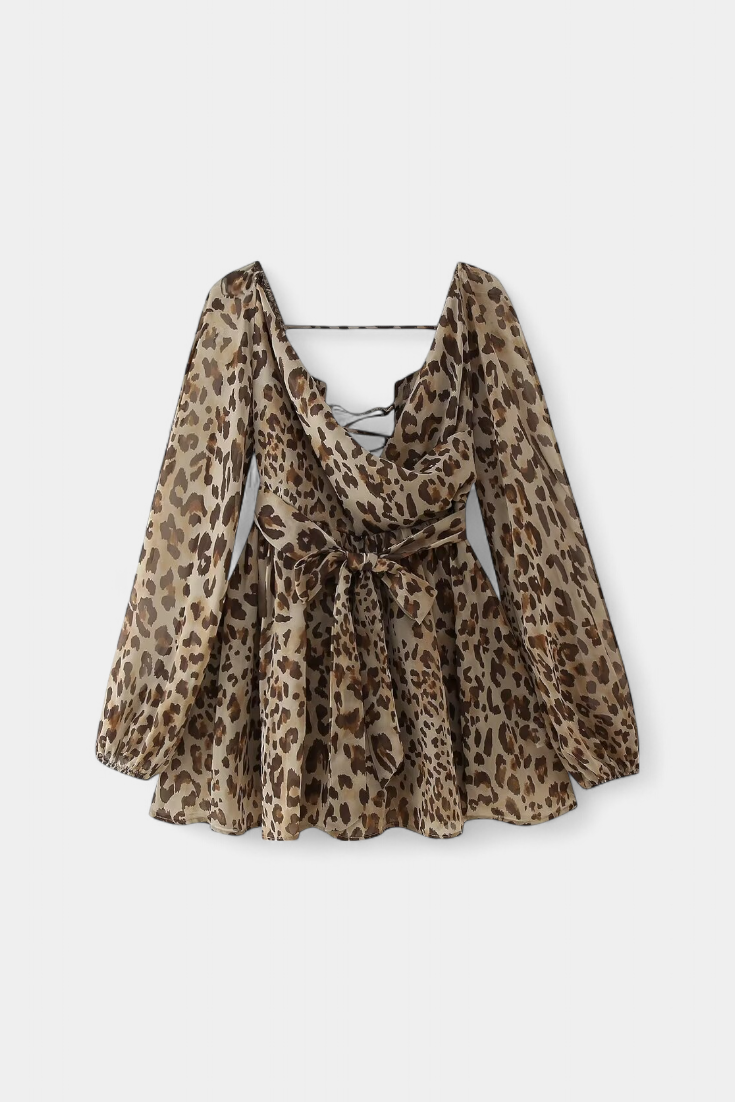 Skylar – Vestido Mini con Escote en V que realza tu feminidad