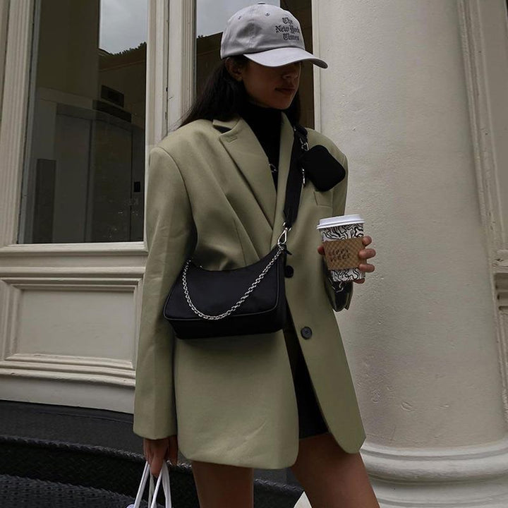 Blazer sin espalda para mujer - Carlotta