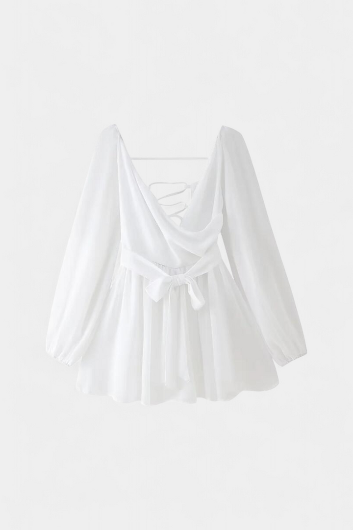 Skylar – Vestido Mini con Escote en V que realza tu feminidad