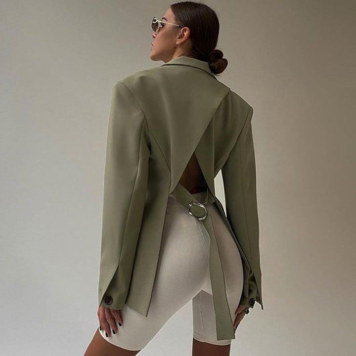 Blazer sin espalda para mujer - Carlotta