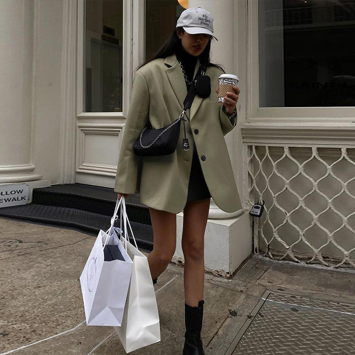 Blazer sin espalda para mujer - Carlotta