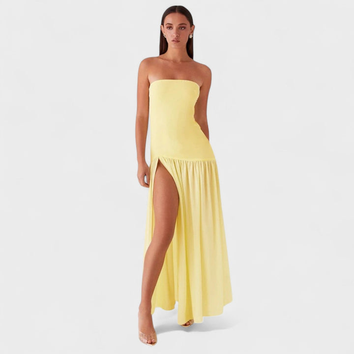 Celina – Vestido Gala que realza tu elegancia natural