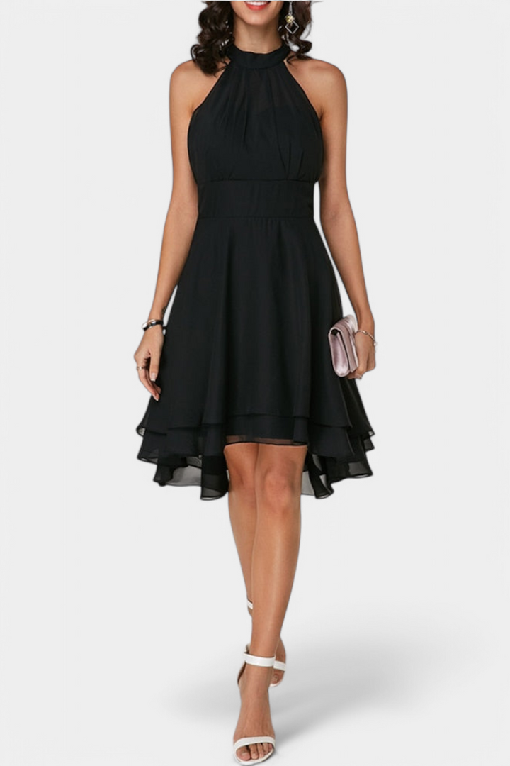 Anouk – Vestido de Gasa con Volantes que realza tu elegancia