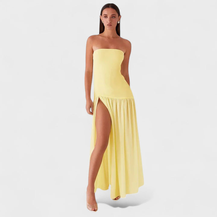 Celina – Vestido Gala que realza tu elegancia natural