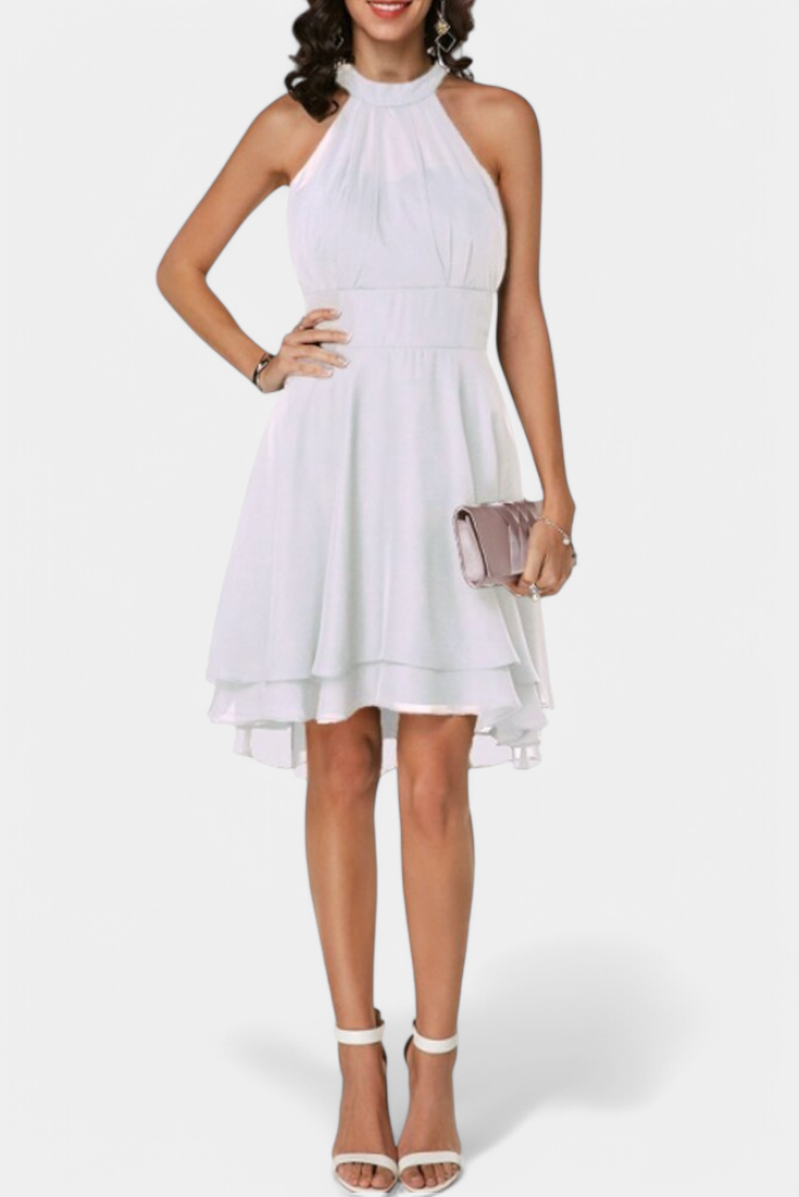 Anouk – Vestido de Gasa con Volantes que realza tu elegancia