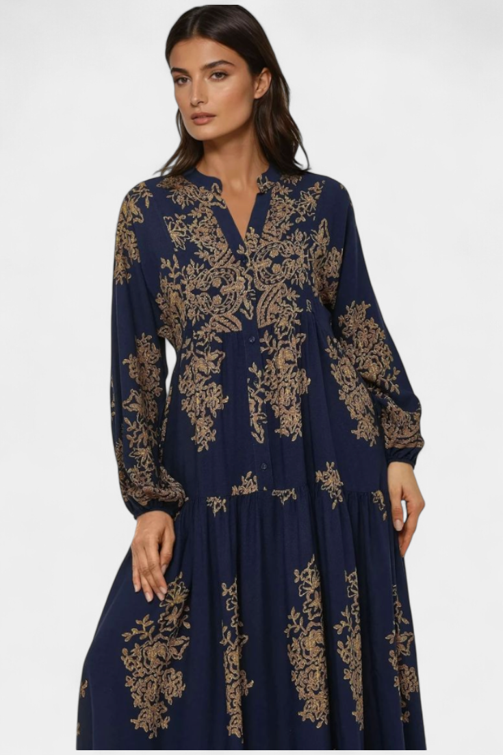 Yaiza – Vestido Maxi con Aire Bohemio que celebra tu feminidad