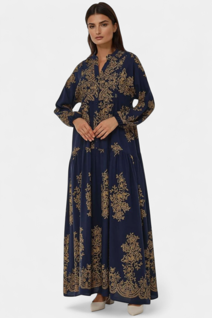 Yaiza – Vestido Maxi con Aire Bohemio que celebra tu feminidad