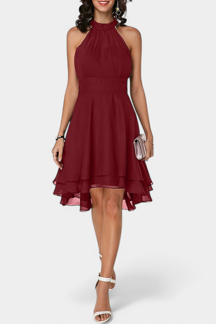 Anouk – Vestido de Gasa con Volantes que realza tu elegancia