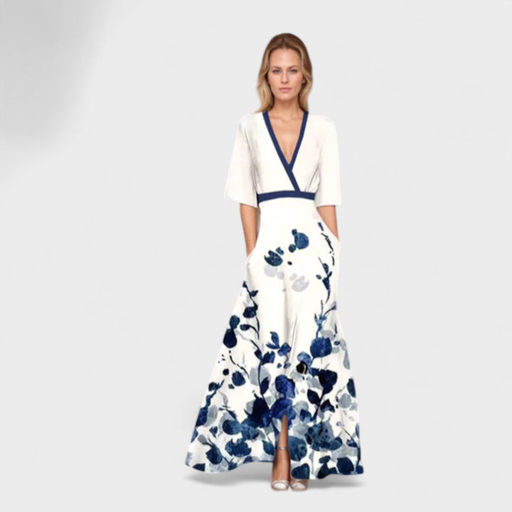 Quendolin – Vestido con estampado floral que aporta frescura y elegancia