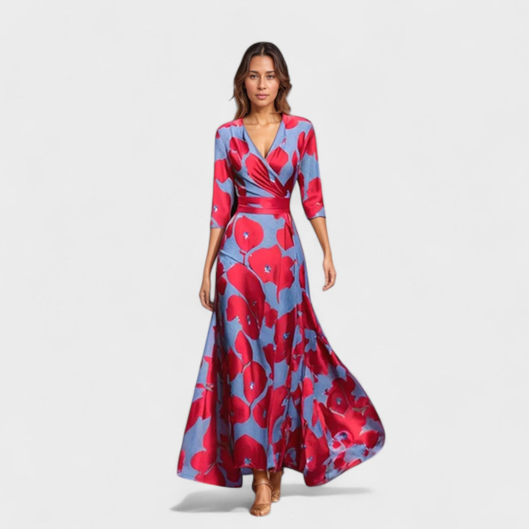 Quendolin – Vestido con estampado floral que aporta frescura y elegancia