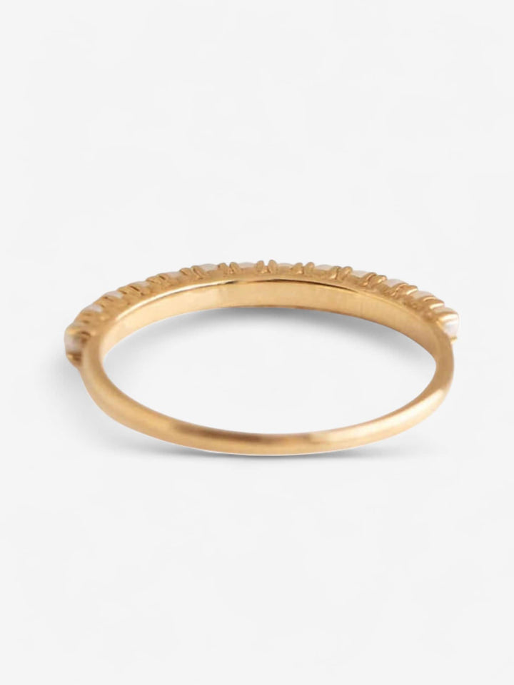 LUNA PEARL | ANILLO CON PERLAS Y LUZ INTERIOR