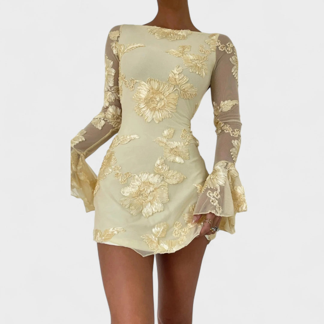 Julia – Vestido encanto floral que realza tu feminidad