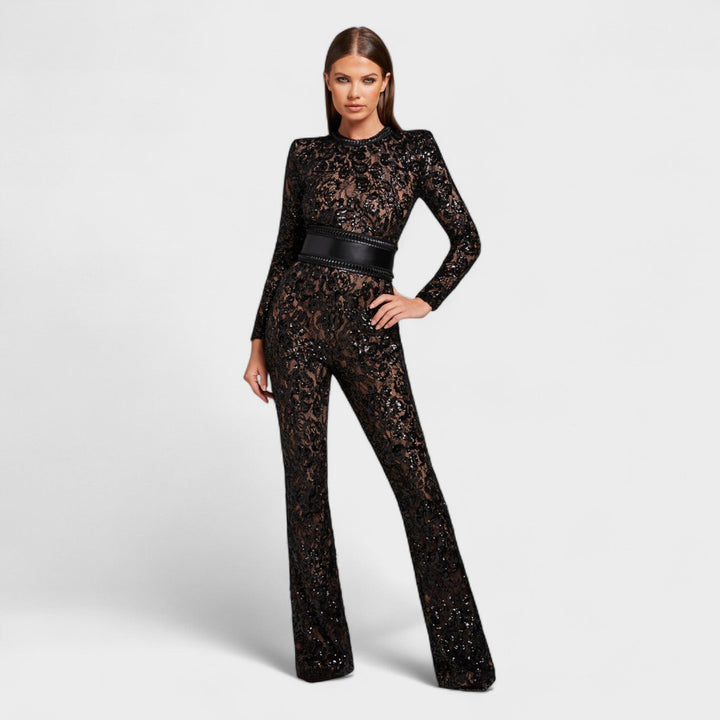 RitaBarcelona – Mono de Encaje Amelia que realza tu sensualidad