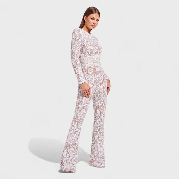 RitaBarcelona – Mono de Encaje Amelia que realza tu sensualidad